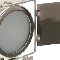 Vloerlamp driepoot 140 cm massief mangohout - thumbnail