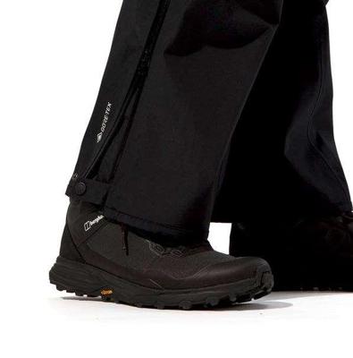 Berghaus Hillwalker heren regenbroek maat M zwart