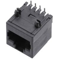 encitech RJJU-88-142-E7H-021 RJ45-connector 3257-0008-02 Bus, inbouw horizontaal Aantal polen (sensoren) 8P8C Zwart 1 stuk(s) - thumbnail