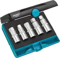 HAZET Tapeind uitdraaiset 844/5 · 1/2 inch (12,5 mm) vierkant hol · 5-delig - thumbnail