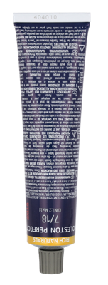 Wella Professionals Koleston Perfect Me+ Permanent Creme Colour 7/18 Medium Blonde Ash Pearl 60ml