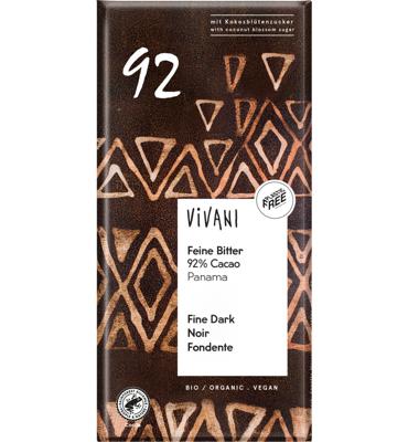 Pure chocolade delicaat 92% Panama - 80 gram