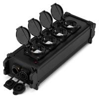 PD-Connex PSB45 Power splitter box P-Con TR IN/UIT - UIT + 4x shuko - thumbnail