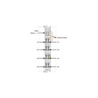 WAGO Wago 750-515, 12 mm, 67,8 mm, 100 mm, 250 V Digitale PLC-uitgangsmodule 750-515 1 stuk(s) - thumbnail