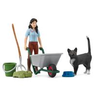 Schleich horse club uitmestset 42747 - thumbnail