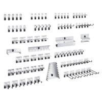 Bott Gereedschaphouder-assortiment | BxH mm | 15 haken/25 dubb.haken/40 houders 80-dlg | 1 stuk - 14031416 14031416 - thumbnail