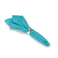 Servetten Turquoise Blauw 51x51cm Treb SP - thumbnail