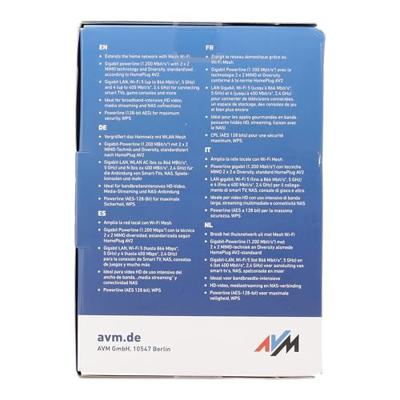 AVM FRITZ!Powerline 1260E WLAN Set Powerline Wit - thumbnail
