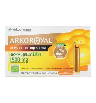 ArkoRoyal Royal Jelly 1500mg Ampullen 20st