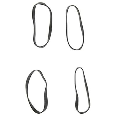 VidaXL Haarelastiekjes paard 500 st silicone zwart VidaXL Haarelastiekjes paard 500 st silicone zwart