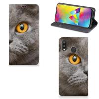 Smartphone hoesje Samsung Galaxy M20 Britse Korthaar - thumbnail