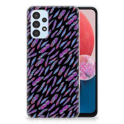 Samsung Galaxy A13 4G | TPU bumper | Feathers Color Samsung Galaxy A13 4G | TPU bumper | Feathers Color