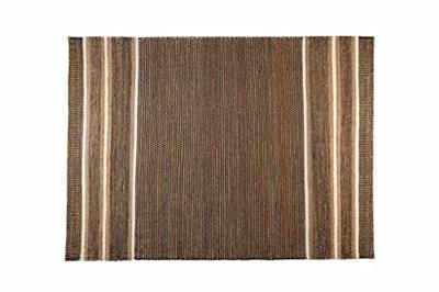 Dutchbone Vloerkleed 'Djahe' 160 x 230cm, kleur Naturel/Bruin