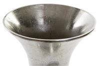 Vaas Home ESPRIT Zilverkleurig Aluminium Modern Fluitglas 24 x 24 x 49 cm - thumbnail