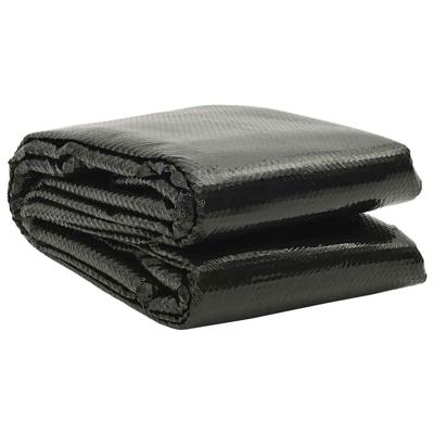 VidaXL Zwembadhoes 732x366 cm pe zwart