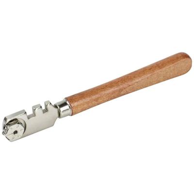 Wolfcraft Glassnijder | Profi | Met houten handvat | 1 stuk - 4109000 Wolfcraft Glassnijder | Profi | Met houten handvat | 1 stuk - 4109000