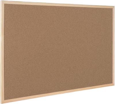 Q-CONNECT kurkbord met houten frame 40 x 30 cm