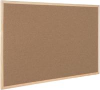 Q-CONNECT kurkbord met houten frame 40 x 30 cm - thumbnail