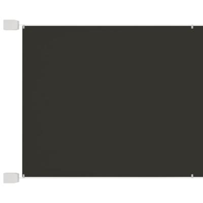 Luifel verticaal 140x420 cm oxford stof antracietkleurig