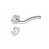 Intersteel Deurkruk Lisa op rozet met sleutelrozetten - RVS - thumbnail