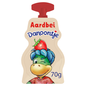 Danoontje Yoghurt Tussendoortje Aardbei 70g bij Jumbo