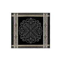 DDDDD Keukendoek Rozet grijs 6 stuks - thumbnail