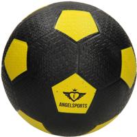 Engelhart Rubber straatvoetbal geel maat 5 - thumbnail