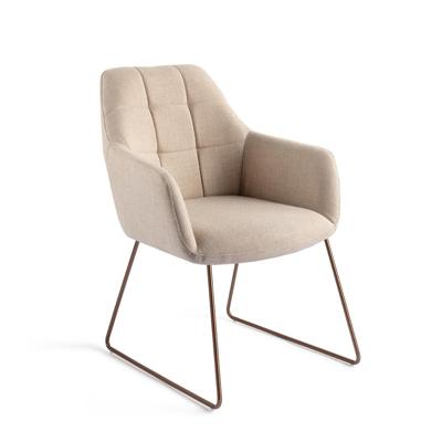 Jesper Home Noto eetkamerstoel Overnight Oats slide rose