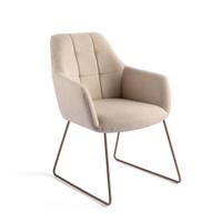 Jesper Home Noto eetkamerstoel Overnight Oats slide rose - thumbnail