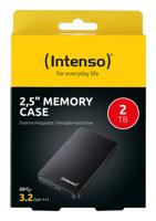 Intenso Memory Case 2 TB Externe harde schijf (2,5 inch) USB-A 3.2 Gen 1 Zwart 6021580 - thumbnail