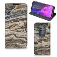 Motorola One Zoom Standcase Steen - thumbnail
