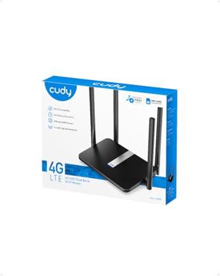 Cudy AC1200 Wi-Fi Mesh 4G LTE Cat4 Router router Cudy Mesh, Cudy App, Nano Simslot