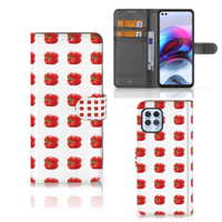 Motorola Moto G100 | Book Cover | Paprika Red - thumbnail