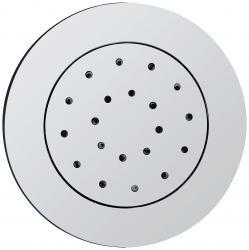 inbouw verstelbare zijdouche rond 135mm ABS chr