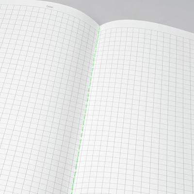 Sigel LS304 Notitieboekje Linescape Softcover 2 stuk(s) DIN A5 Geruit Middelblauw, Neon-groen Aantal paginas: 34