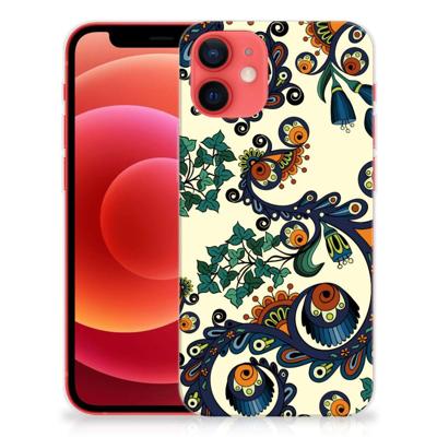 Siliconen Hoesje iPhone 12 Mini Barok Flower Siliconen Hoesje iPhone 12 Mini Barok Flower