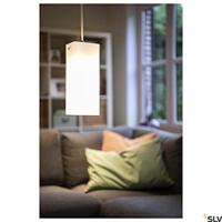 SLV QUADRASS 1003432 Hanglamp E27 40 W Wit - thumbnail