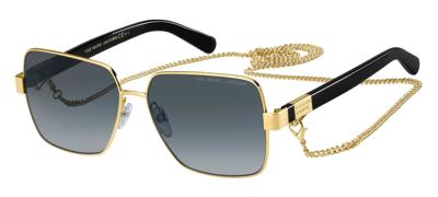Marc Jacobs zonnebril Marc 495/S dames vlinder zwart/goud Marc Jacobs zonnebril Marc 495/S dames vlinder zwart/goud