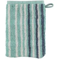 Cawö Cawö Noblesse Lines Streifen Washandje seegrün - thumbnail