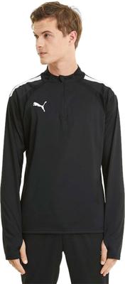 PUMA teamLIGA Trainingstrui 1/4-Zip Zwart PUMA teamLIGA Trainingstrui 1/4-Zip Zwart