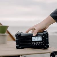 Sangean MMR-99 DAB+ Black Outdoorradio DAB+, DAB, VHF (FM) Noodradio, Bluetooth Zonnepaneel, Spatwaterbestendig, Stofdicht Zwart - thumbnail