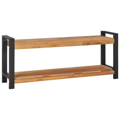 VidaXL Bankje 120 cm massief teakhout VidaXL Bankje 120 cm massief teakhout