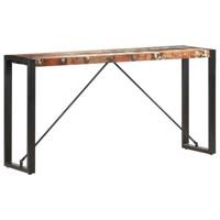 VidaXL Wandtafel 150x35x76 cm massief gerecycled hout - thumbnail