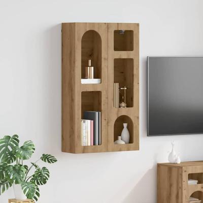 Hangkast met plank Artisan Eiken 59 x 20 x 100 cm Bewerkt hout