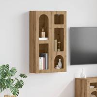 Hangkast met plank Artisan Eiken 59 x 20 x 100 cm Bewerkt hout - thumbnail