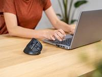Trust VOXX Ergonomische muis Bluetooth, Radiografisch Optisch Zwart 9 Toetsen 2400 dpi Ergonomisch, Afneembare kabel, Geïntegreerd scrollwiel - thumbnail