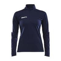 Craft 1905625 Progress Halfzip Tee LS W - Navy/White - XS - thumbnail