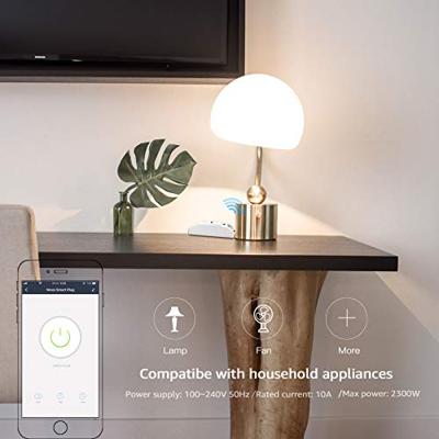 WOOX r4967 smart wifi switch powered by tuya, 10a, 2300w, 100-240vac 50-60hz, wi-fi - thumbnail
