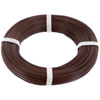 econ connect KZL2X008BR100 Draad 2 x 0.08 mm² Bruin 100 m - thumbnail