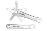 Shimano Dura-Ace Track FC-7710 Crankarmen 170 mm - Zilver - thumbnail
